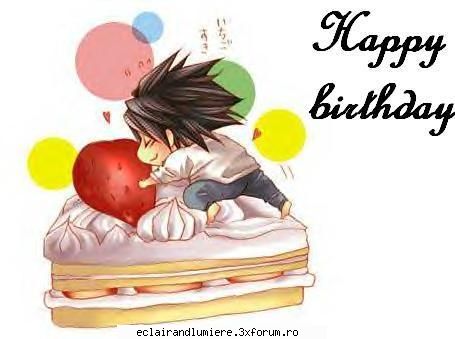 ziua de nastere e cea mai ca rog ca atunci cand va fi ziua cuiva sa il/o felicitam! :zzz: la multi
